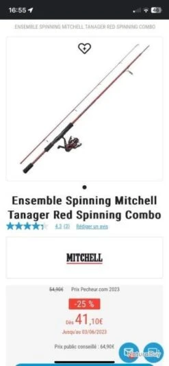 MITCHELL Canne à Pêche