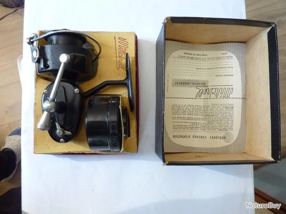 Moulinet Mitchell 300 Pick-up Premier Modèle En TBE Avec Une Deuxième Bobine Et Boite D'origine 2 Moulinet Mitchell 300 Pick-up Premier Modèle En TBE Avec Une Deuxième Bobine Et Boite D'origine – Image 2